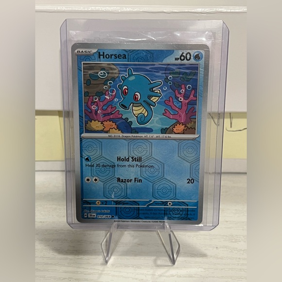 Horsea Pokemon card - Picture 1 of 2
